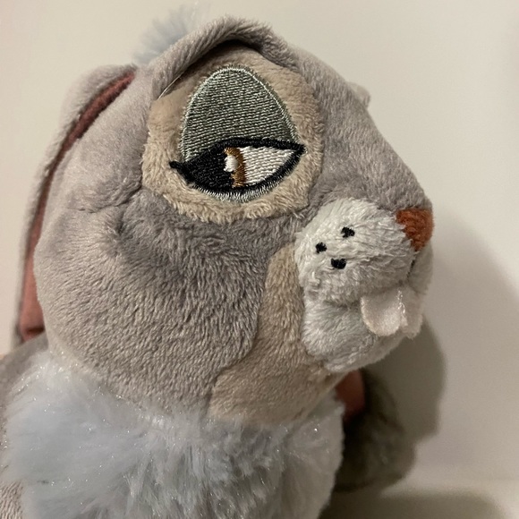Sofia The First Clover Plush Bunny Stuffed Animal Grey Rabbit Toy Disney Junior - Picture 8 of 11